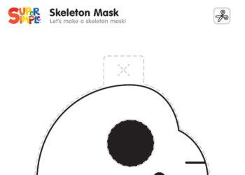 The Skeleton Dance - Make A Mask! Craft