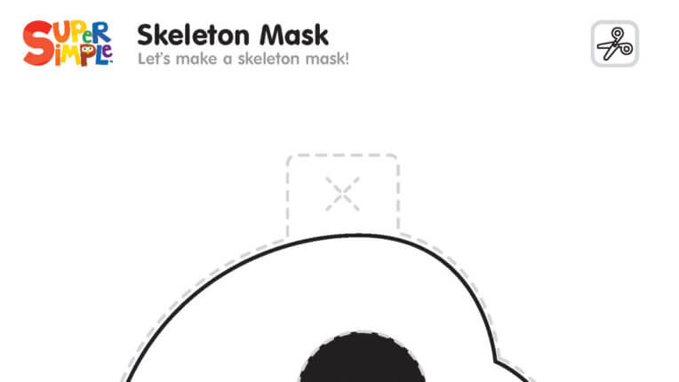 The Skeleton Dance - Make A Mask! Craft