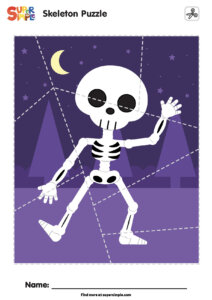 Skeleton Puzzle - 8 Pieces