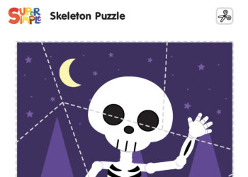 Skeleton Puzzle - 8 Pieces