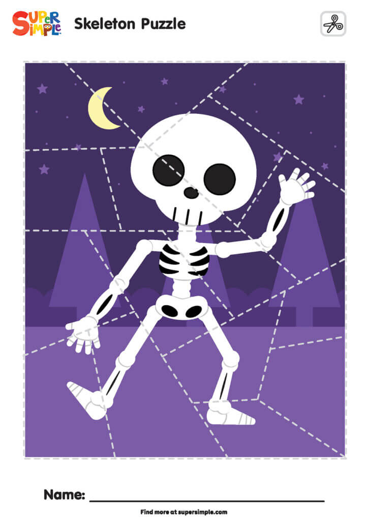 Skeleton Puzzle - 16 Pieces