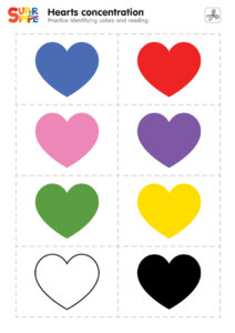 Hearts Concentration