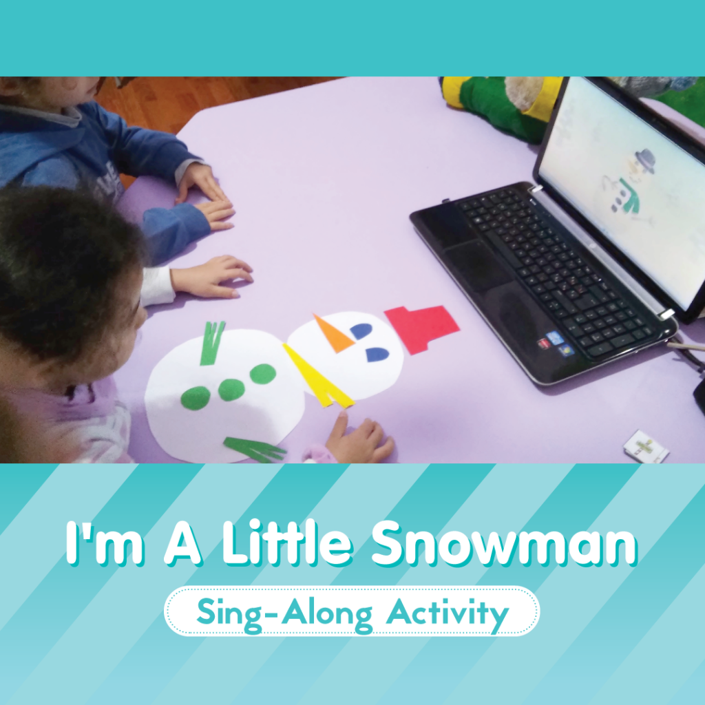 I'm A Little Snowman Sing-Along Activity