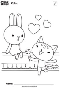 Skidamarink Coloring Pages