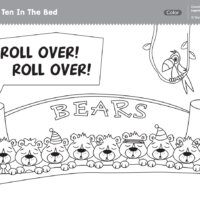 Ten In The Bed Coloring Pages