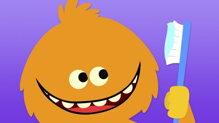 Brush Your Teeth (Finny the Shark) - Super Simple Songs