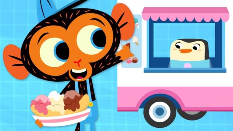 Mrs. Penguin's Ice Cream is Too Hot!