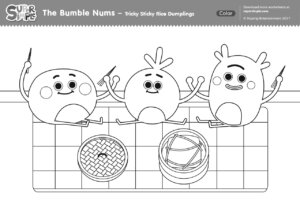 The Bumble Nums - Tricky Sticky Rice Dumplings