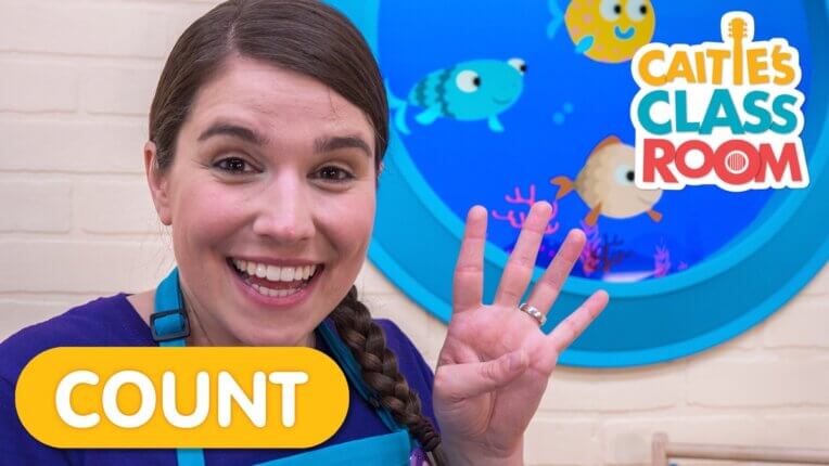 Practice Counting with Caitie - Featuring 10 Little Fishies