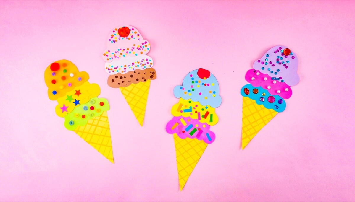 Let's Decorate Ice Cream Cones - Super Simple