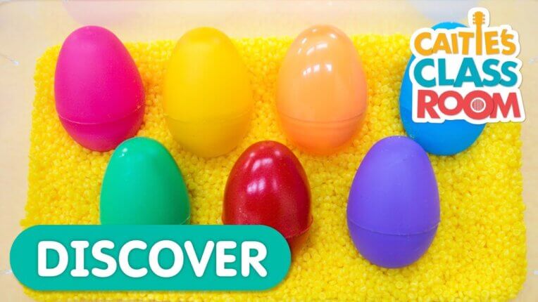 Learn Colors With Surprise Eggs