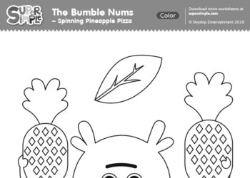 The Bumble Nums Color - Spinning Pineapple Pizza