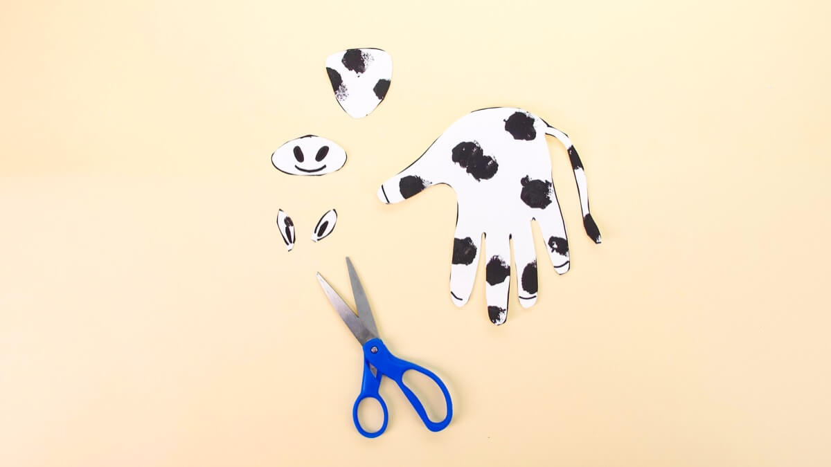 Handprint Cows