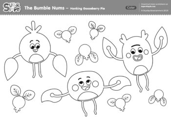 The Bumble Nums Color - Honking Gooseberry Pie