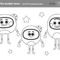 The Bumble Nums Color - Out Of This World Mooncake