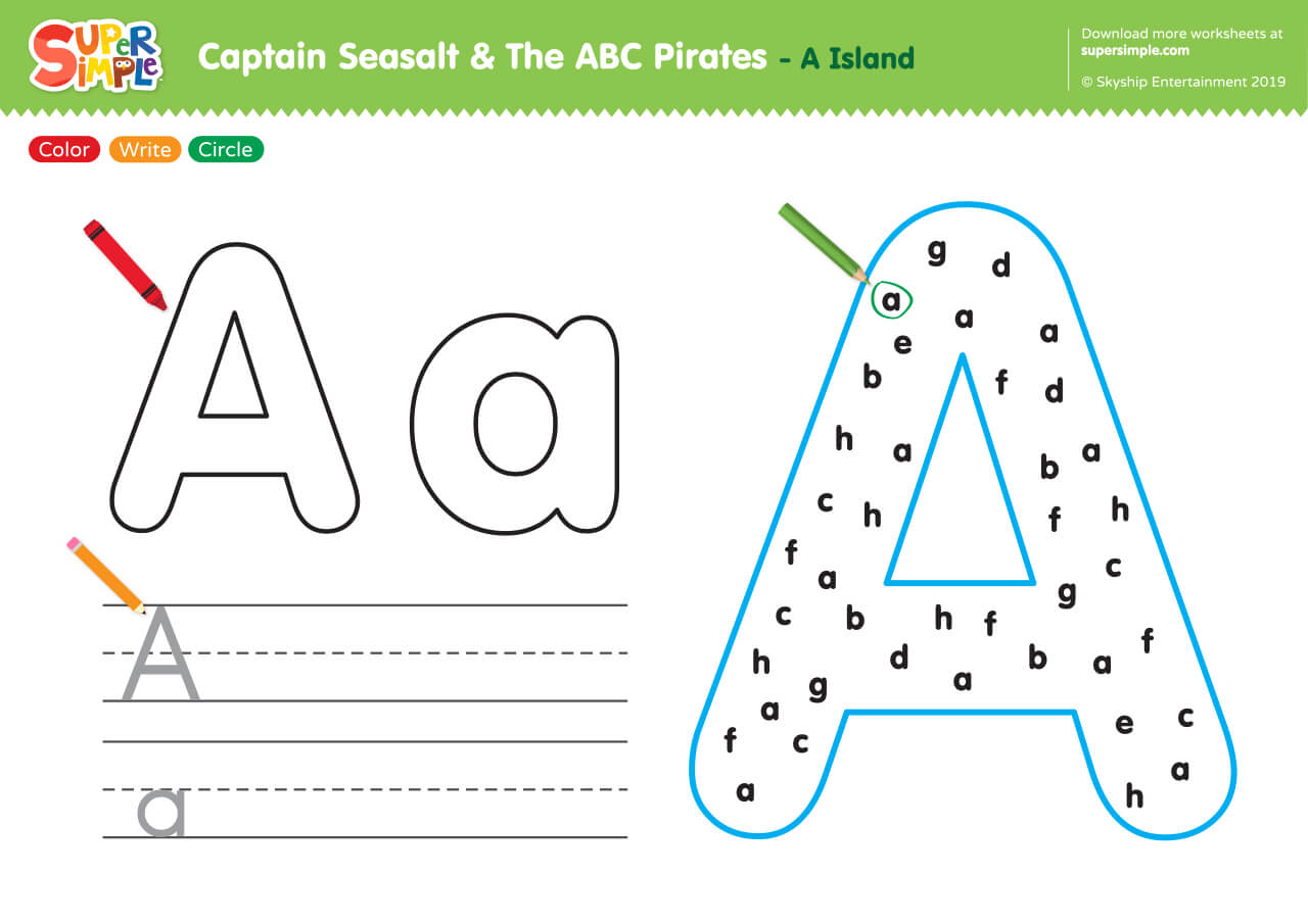 Captain seasalt letter a