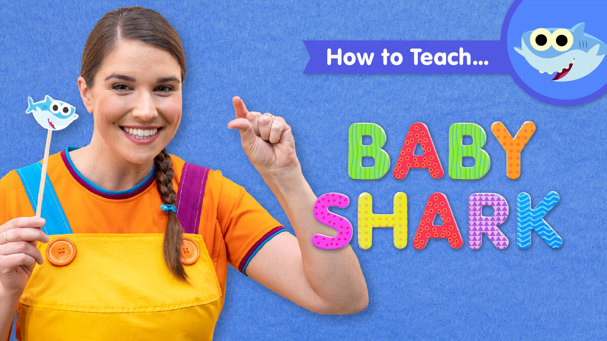 How To Teach Baby Shark - Super Simple