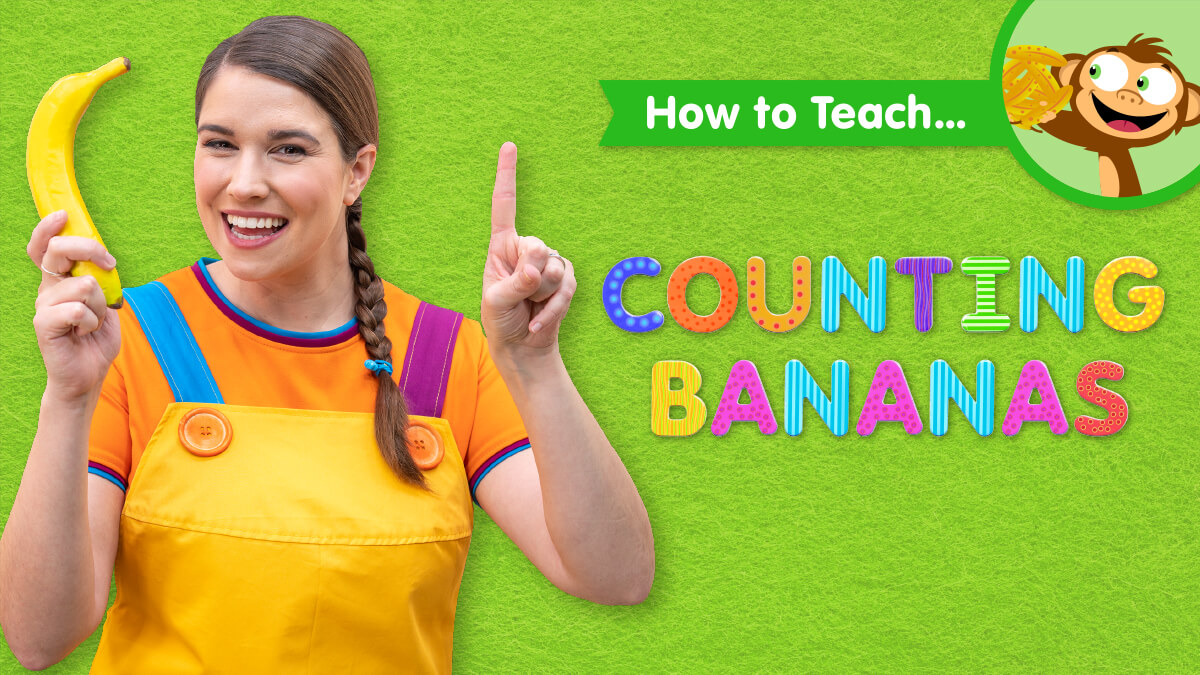 Teaching songs. Counting Bananas. Count Bananas.