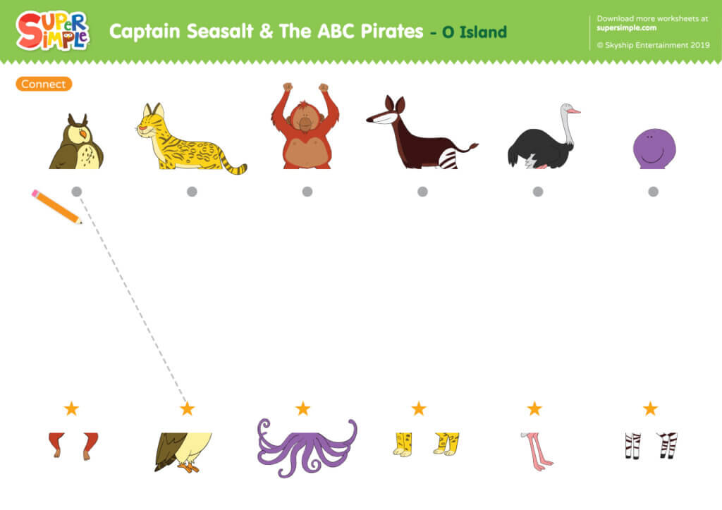 Captain Seasalt And The ABC Pirates "O" - Connect