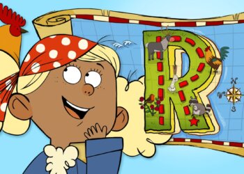 A Race to Find Treasure on "R" Island
