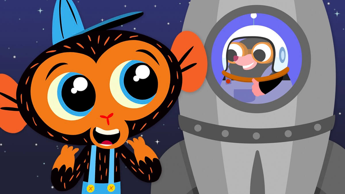 Miss Mole Blasts Off To The Moon Super Simple