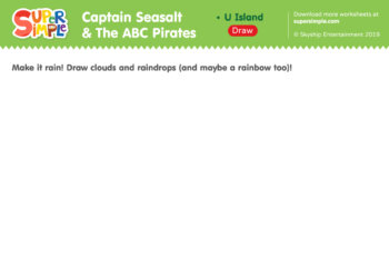 Captain Seasalt And The ABC Pirates "U" - Draw