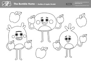 The Bumble Nums Color – Oodles of Apple Strudel