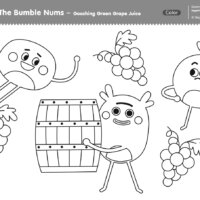 The Bumble Nums Color – Gooshing Green Grape Juice