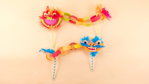 Chinese Dragon Craft - Super Simple