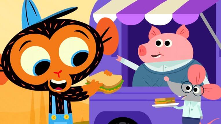 Mr. Pig & Mr. Mouse Catering Truck