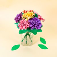 Colorful Carnations Craft