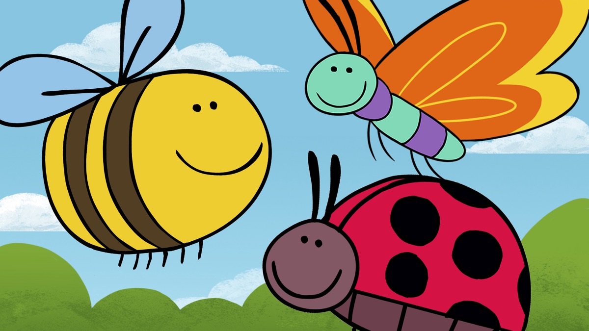 Butterfly Ladybug Bumblebee - Super Simple Songs