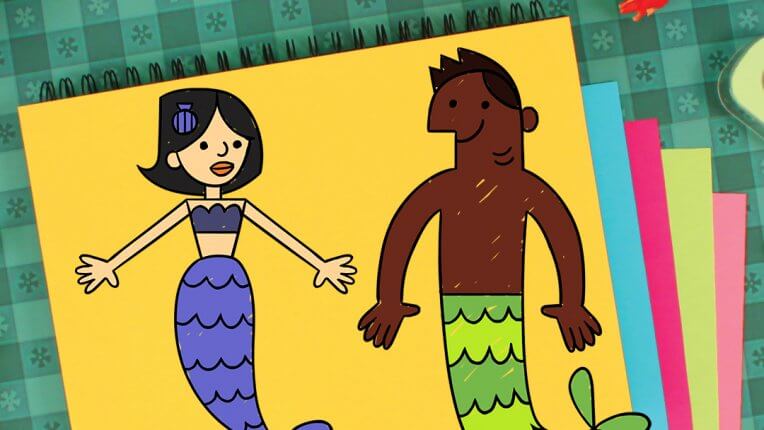 How To Draw A Mermaid