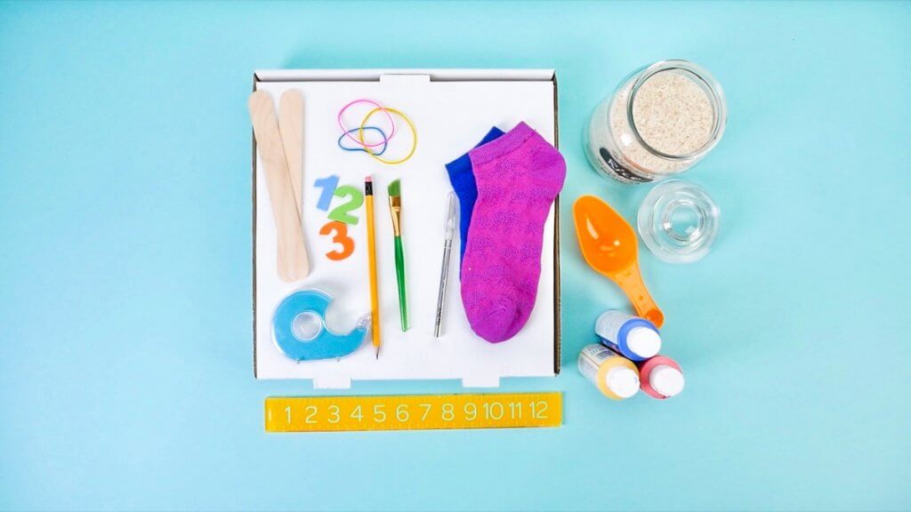 Pizza Box Bean Bag Toss Game Super Simple