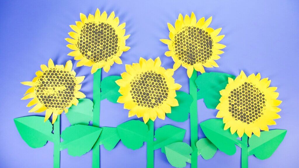 Sunflower Craft - Super Simple