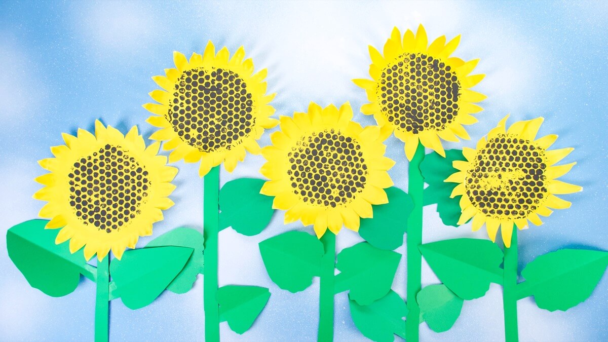 Sunflower Craft - Super Simple