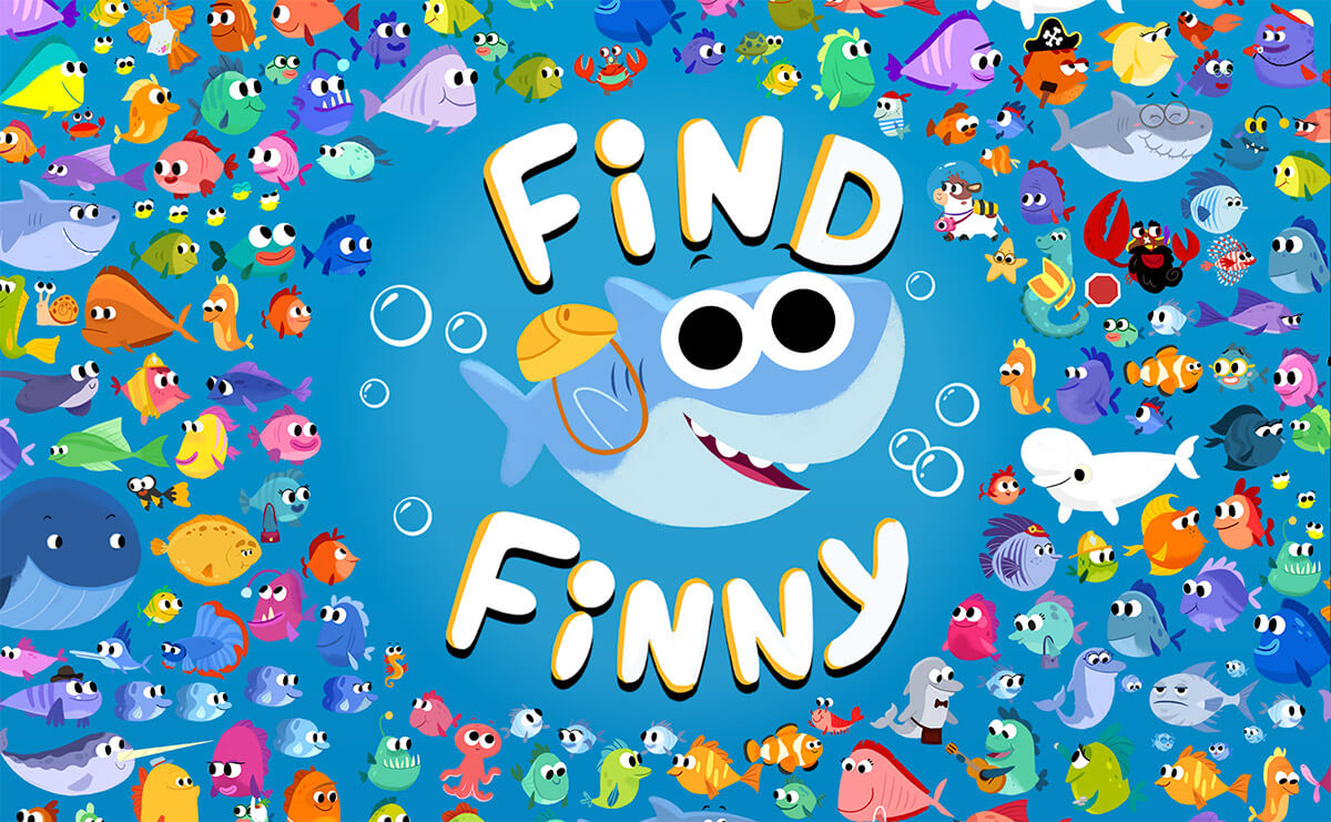 Find Finny Interactive Storybook Super Simple