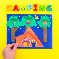 Let's Go Camping Craft