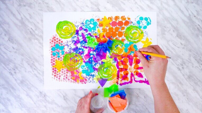 Abstract Art Activity - Super Simple