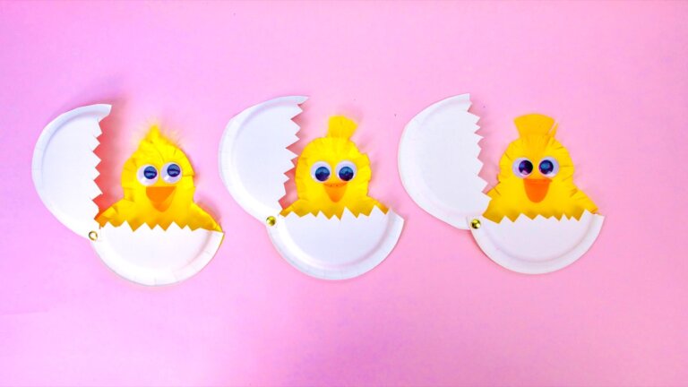 Hatching Chick Craft - Super Simple