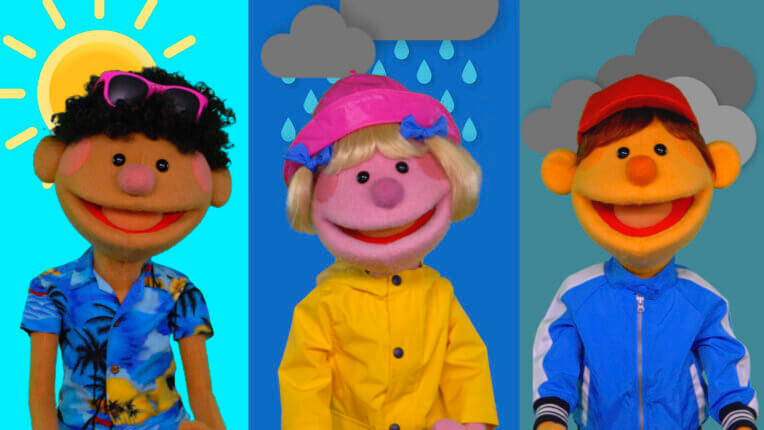 How's The Weather? | featuring The Super Simple Puppets