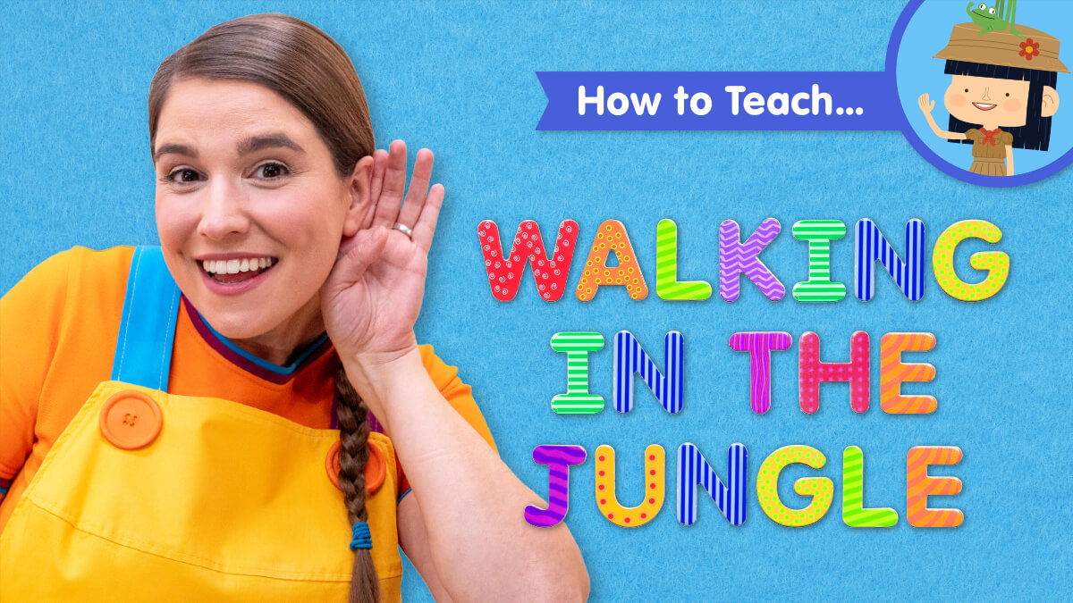 How To Teach Walking In The Jungle Super Simple