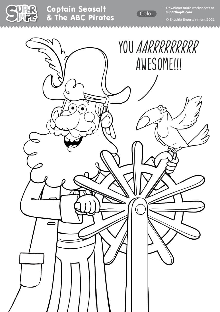 Coloring Pages - Super Simple