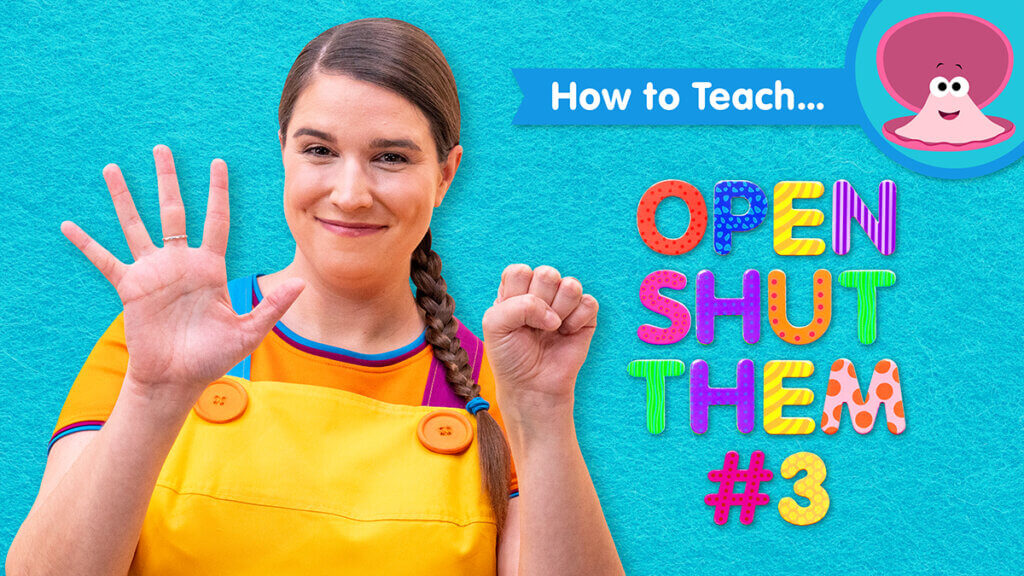Open Shut Them #3 (Finny the Shark) - Super Simple Songs