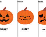 Five Little Pumpkins Flashcards