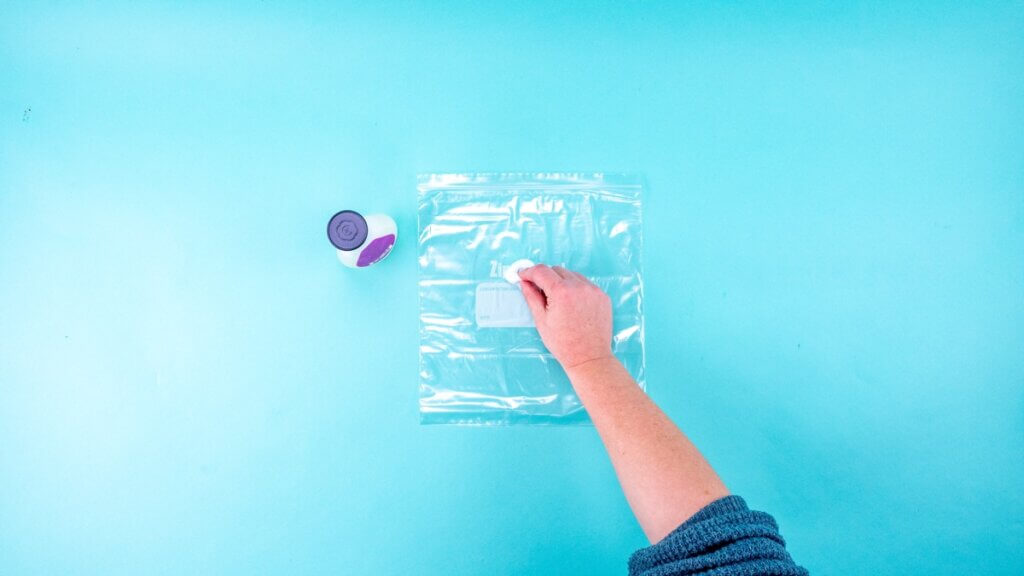 Hand Washing Sensory Bag Super Simple