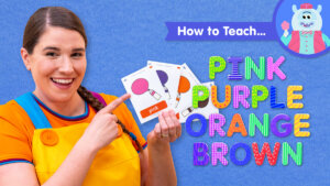 How To Teach Pink Purple Orange Brown