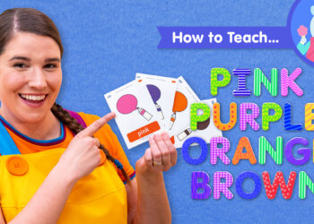 How To Teach Pink Purple Orange Brown