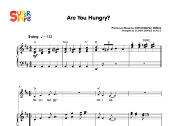 Are You Hungry? Sheet Music