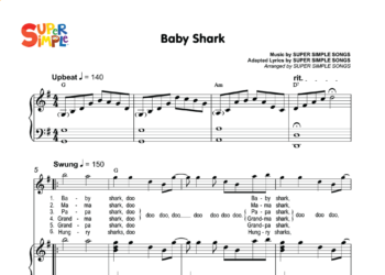 Baby Shark Sheet Music